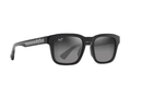 GS643-14 Maui Jim Maluhia / Shiny Black with Trans Light Grey / 52-20-133