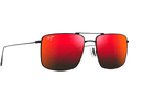 Maui Jim Aeko / RM886-02-Matte Black/Hawaii Lava / 55-16-140