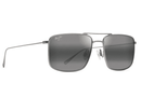 Maui Jim Aeko / 886-17-Matte Titanium/Neutral Grey Polorized / 56-17-140