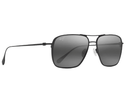 Maui Jim Beaches Titanium / 541-2M  Black Matte/Neutral Grey/3P / 57-16-145