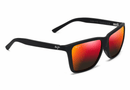 Maui Jim Cruzem / 864-02A Matte Black/Hawaii Lava/3P / 57-16-139