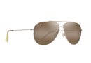 Maui Jim Hauoli / H665-16B-Shiny Light Gold/Bronze Polorized / 59-12-145