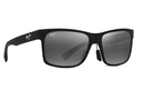 Maui Jim Hoopili / 683-02-Matte Black/Neutral Grey Polorized / 58-17-145