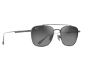 Maui Jim Kahana / GS640-17-Shiny Dark Ruthenium/Neutral Grey / 53-19-145