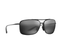 Maui Jim Kaupo Gap / 437-02 Black Gloss/Neutral Grey/3P Polorized / 61-15-140