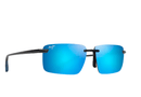 Maui Jim Laulima / B626-14-Shiny Trans Dark Grey/Blue Hawaii / 61-14-140