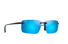 Maui Jim Laulima / B626-14-Shiny Trans Dark Grey/Blue Hawaii / 61-14-140