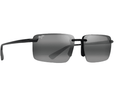Maui Jim Laulima / 626-02-Matte Black/Neutral Grey / 61-14-140