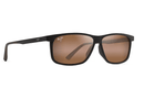Maui Jim Pulam / H618-01-Shiny Black/Neutral Grey Polorized / 59-12-145