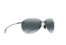 Maui Jim Sugar Beach / 421-02 Gloss Black/Neutral Grey/3P / 62-12-127