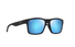 The Flats Maui jim / Matte Black Blue/Blue Hawaii / 57-19-136