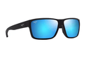 Maui Jim Uila / B661-02-Matte Black/Blue Hawaii Polorized / 62-14-130