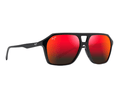 Maui Jim Wedges / RM880-02A-Matte Black/Red Lava / 57-16-135