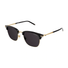 MB0242S MontBlanc / Black/Gold/Grey(005) / 55-22-145