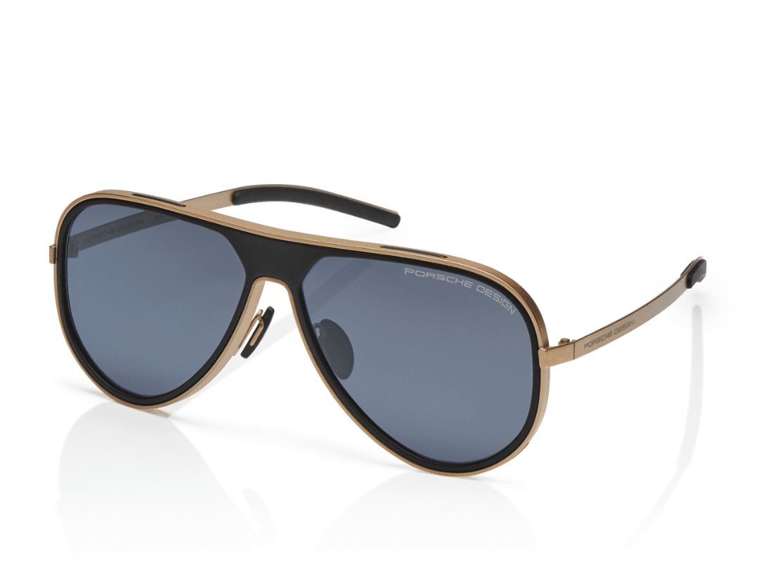 P8684 Porsche Design Sunglasses / Gold Black(B) / 62-13-145