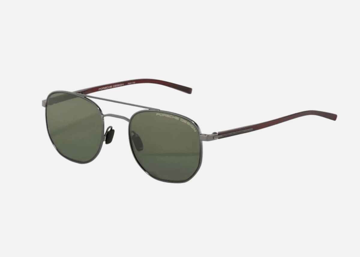 P8695 Porsche Design Sunglasses / Gunmetal/Green(C) / 51-20-145