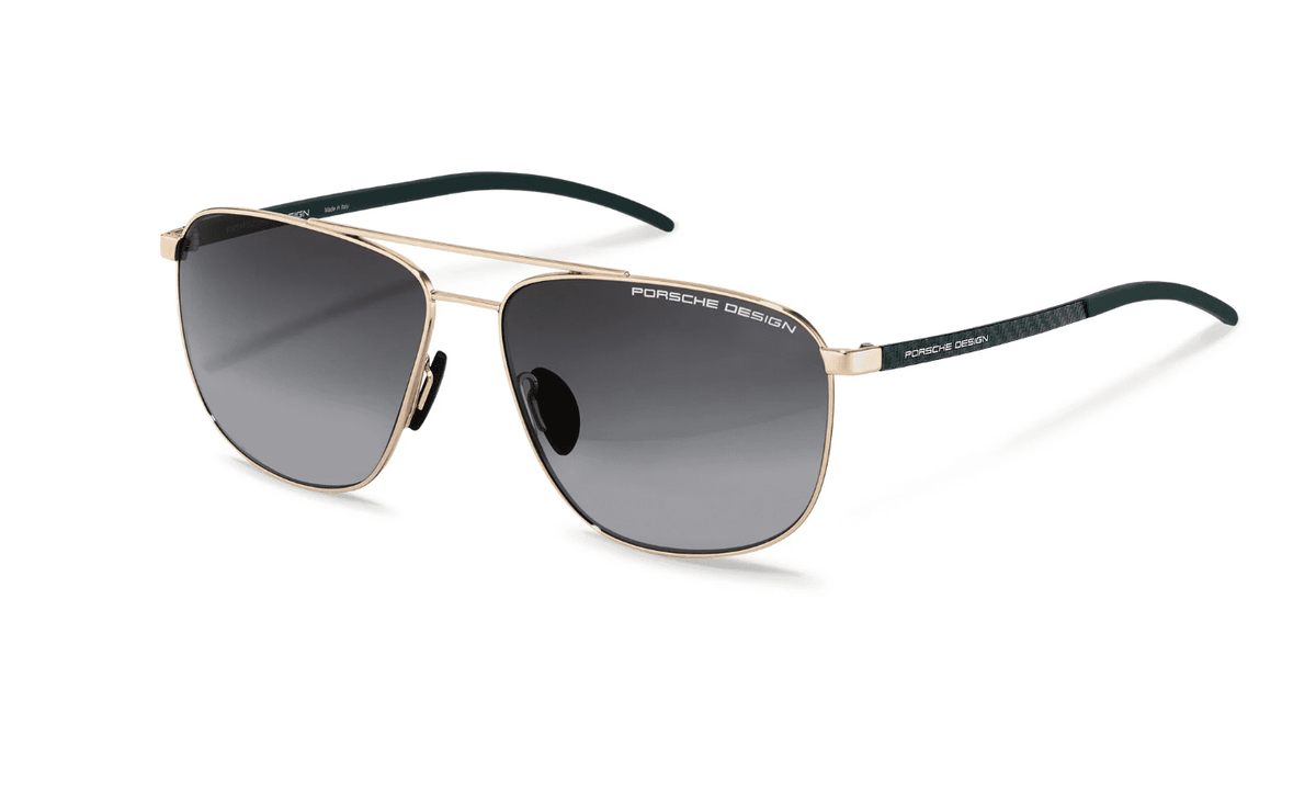 P8909 Porsche Design Sunglasses / Gold/Grey(B) / 60-14-140