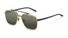 P8937 Porsche Design Sunglasses / Gold and Black/Smoke Grey Polarized(C) / 59-15-150