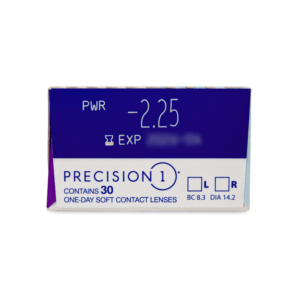 PRECISION1 pack of 30 packaging detail