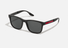 PS02WSN Prada Sunglasses / Black/Dark Grey Gradient(1AB06F) / 57-18-140