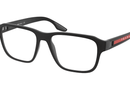 PS04NV Prada® Sport / Black Rubber(DG01O1) / 54-17-145