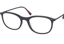 PS06NV Prada® Sport / Rubber Black(UR71O1) / 55-19-145