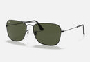 RB3136 / Polished Gunmetal/G-15 Green(004) / 58-15-140