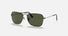 RB3136 / Polished Gunmetal/G-15 Green(004) / 58-15-140