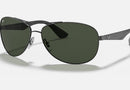 RB3526 Ray-Ban® / Matte Black/Green Classic G-15(006/71) / 63-14-135