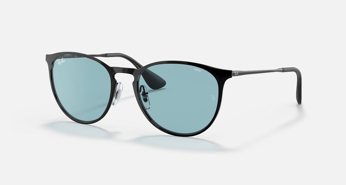 RB3539 / Polished Black/Evolve Photo Blue To Violet(002/Q2) / 54-19-145