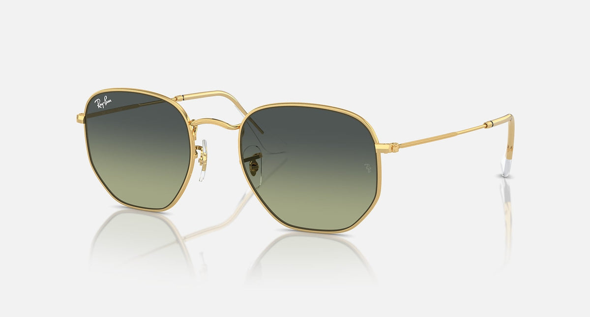 RB3548 / Polished Arista Gold/Green Vintage Gradient(001/BH) / 51-21-145