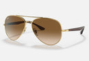 RB3675 / Polished Arista Gold/Light Brown Gradient(001/51) / 58-14-135