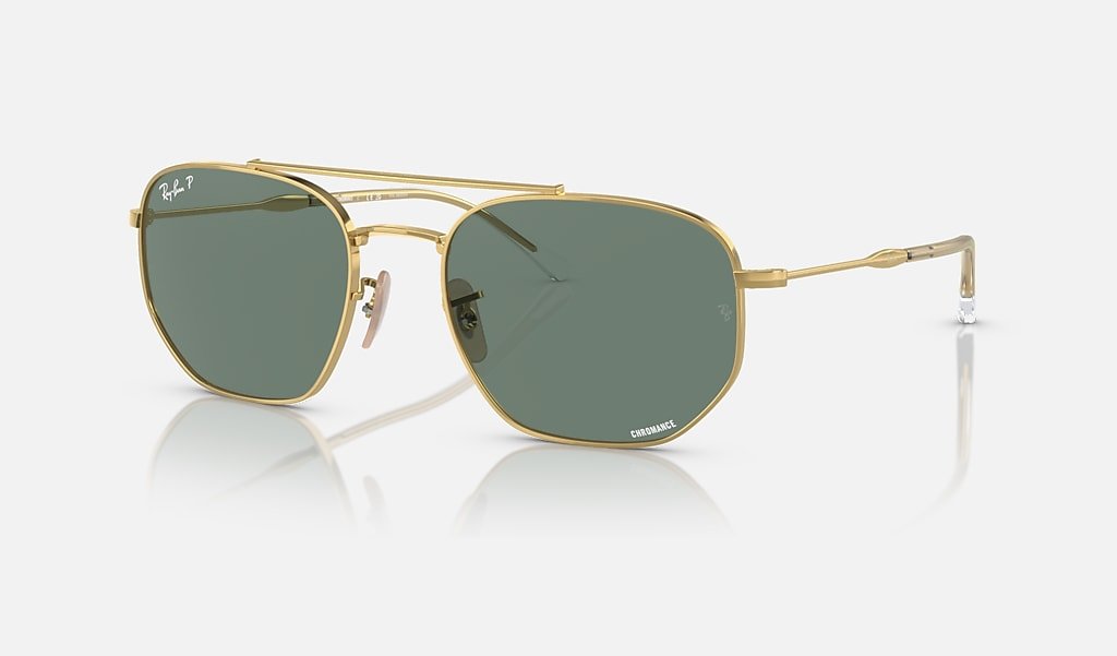 RB3707CH Ray-Ban® / Gold/Grey Polarized(001/O9) / 57-20-145