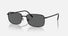 RB3717 / Polished Black/Dark Grey(002/B1) / 57-18-145