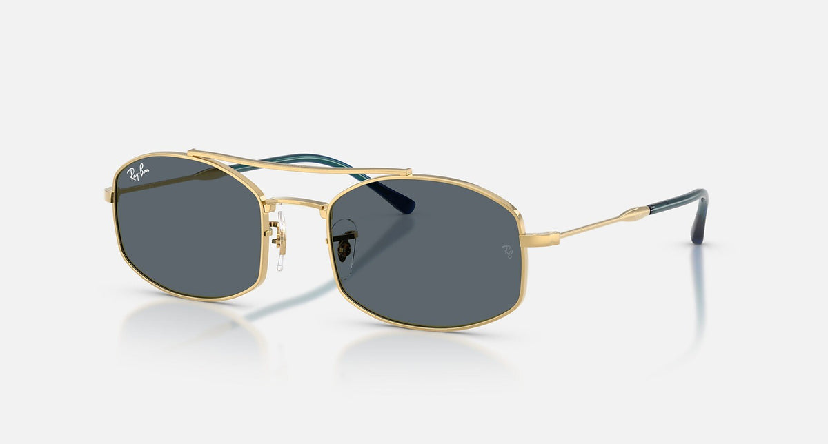 RB3719 / Polished Arista Gold/Blue(9278R5) / 54-20-145
