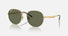 RB3727D / Polished Arista Gold/Dark Green Polarized(001/9A) / 57-19-145