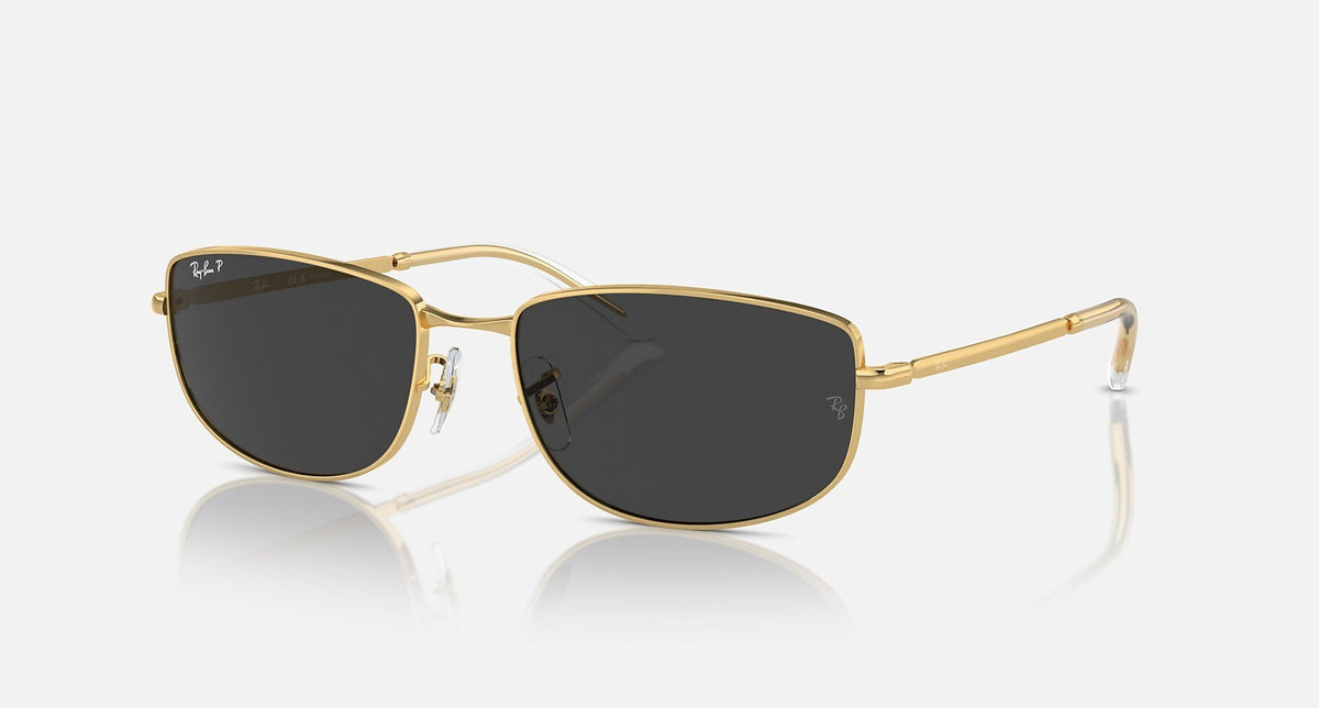 RB3732 / Polished Arista Gold/Black Polarized(001/48) / 56-18-145