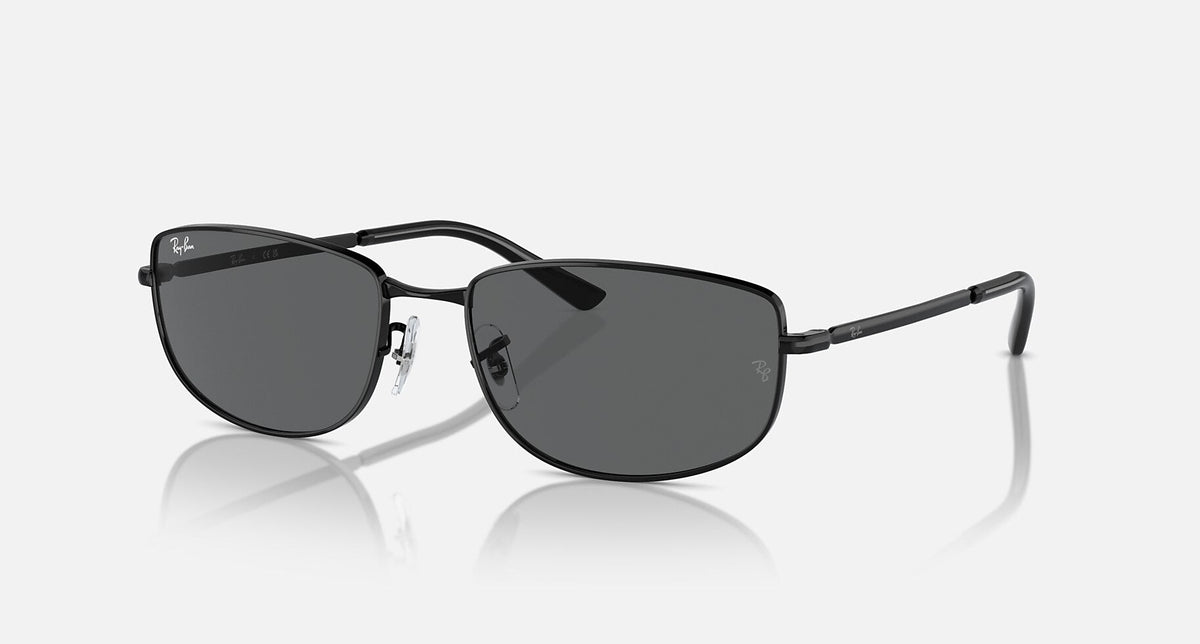 RB3732 / Polished Black/Gris oscuro(002/B1) / 56-18-145