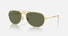 RB3735 / Polished Arista Gold/Green Polarized(001/58) / 60-17-145