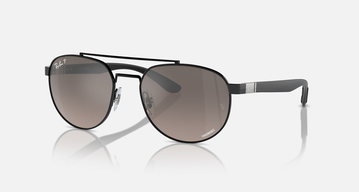 RB3736CH / Polished Black/Grey Polarized+(002/5J) / 56-19-145