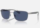 RB3737 / Polished Gunmetal/Dark Blue(004/80) / 60-18-145