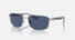 RB3737 / Polished Gunmetal/Dark Blue(004/80) / 60-18-145
