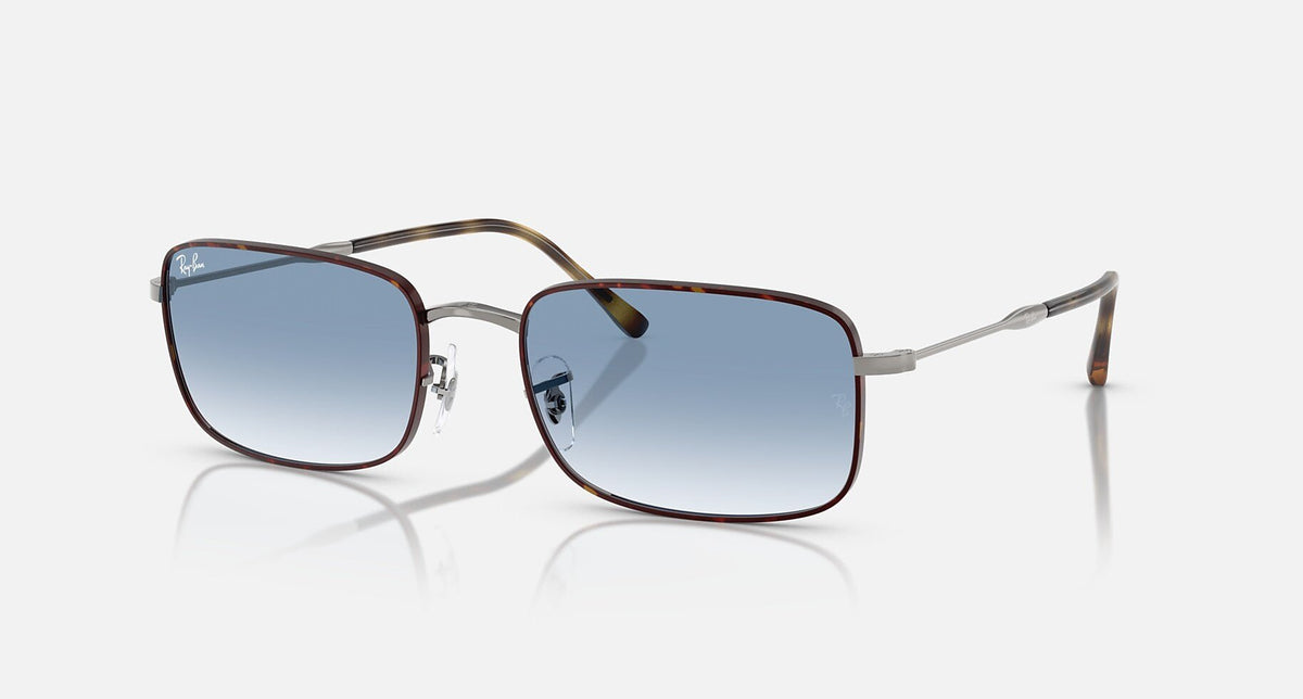 RB3746 / Polished Havana On Gunmetal/Clear Gradient Blue(92703F) / 56-20-145