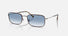 RB3746 / Polished Havana On Gunmetal/Clear Gradient Blue(92703F) / 56-20-145