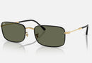 RB3746 / Polished Black On Arista/G-15 Green Polarized(927158) / 56-20-145