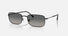 RB3746 / Polished Black/Gradient Grey(002/71) / 56-20-145