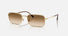 RB3746 / Polished Arista Gold/Clear Gradient Brown(001/51) / 56-20-145