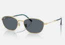RB3749 / Polished Arista Gold/Blue(9278R5) / 55-18-140