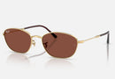 RB3749 / Polished Arista Gold/Red(001/C5) / 55-18-140
