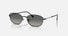 RB3749 / Polished Black/Grey Gradient(002/71) / 55-18-140